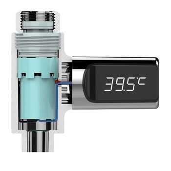 Термометр для воды проточный цифровой SM-BDLS01 1/2', картинка 4