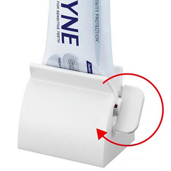 Подставка для зубной пасты с дозатором SM-LA001/WT цвет белый, картинка 3