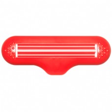 Пресс-дозатор для выдавливания зубной пасты из тюбика цвет красный