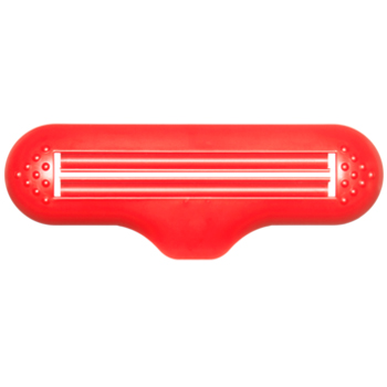 Пресс-дозатор для выдавливания зубной пасты из тюбика цвет красный