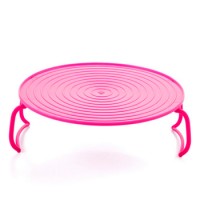 Подставка на кухню 'УНИВЕРСАЛЬНАЯ' SM-YM188/PK складная цвет розовый