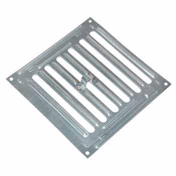 Решетка-задвижка вентиляционная 200х200 мм