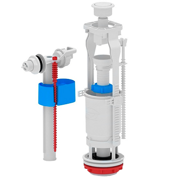 Арматура для бачка унитаза АНИ WC6050 подводка боковая, эконом