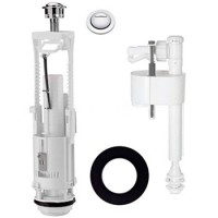 Арматура для бачка унитаза SIAMP BRIO 573/93B 1/2 P подводка нижняя