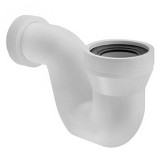 Сифон (фановая труба) с гидрозатвором для чаши Генуя MRWC43 горизонтальный выход