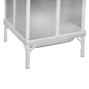 Каркас для душевого поддона МетаКам 90х90 стальной