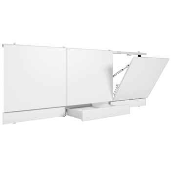 Экран для ванной с выдвижными ящиками МетаКам 1,49 м