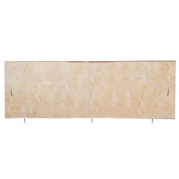 Экран под ванну ВладЭк 'STEEL №44' 150 см коричневый мрамор