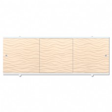 Экран под ванну ПВХ МетаКам Премиум А 148 см 'ПЕСОЧНЫЙ'