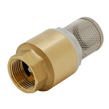 Обратный клапан с сеткой SM-02605 1' F (сердечник пластик)