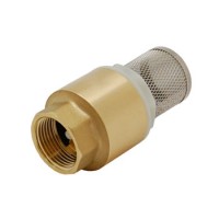 Обратный клапан с сеткой SM-02603 1/2' F (сердечник пластик)