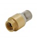 Обратный клапан с сеткой SM-02603 1/2' F (сердечник пласти...