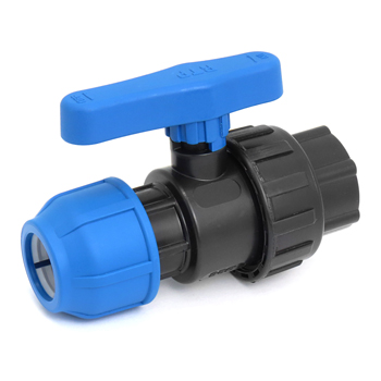 Шаровой кран ПНД 25-1' F разъемный