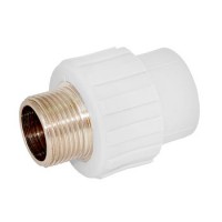 Переходник полипропиленовый W - S32M4 32 - 3/4' M (белый)