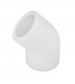 Угол полипропиленовый 45 град. W - C6363 63 мм (белый)...