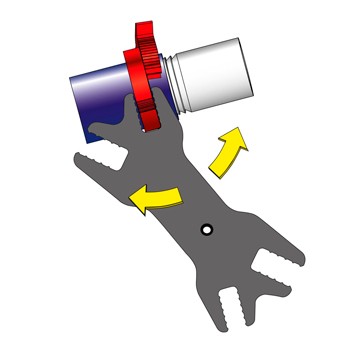 Ключ-съемник для хомута Клип-Трек, картинка 2