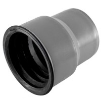 Канализационный переход на чугун (тапер) РОССИЯ 50 мм с манжетой