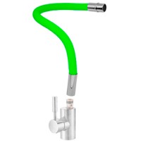 Излив силиконовый к смесителю для кухни SMF-S1950/GN (тип 2) цвет зеленый