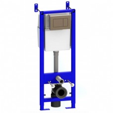 Комплект инсталляция для установки унитаза УКЛАД 'СИ 01.04.54.00.1' панель матовый глянец