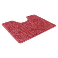 Коврик для туалета SHAHINTEX АКТИВ icapret 003 цвет 'ягодный' (60х50)