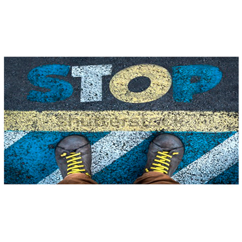 Коврик придверный PHOTOPRINT 'СТОП' (40х60)