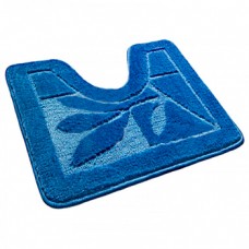 Коврик для туалета SHAHINTEX цвет синий (50х60)