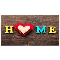 Коврик придверный PHOTOPRINT 'HOME' (40х60)