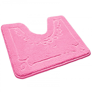 Коврик для ванной комнаты SHAHINTEX цвет розовый (50х60)
