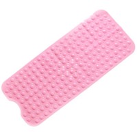 Коврик для ванной ПВХ SM-PV104/PK (40х100) цвет розовый