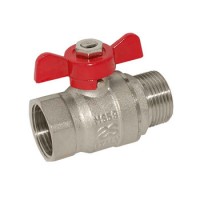 Шаровой кран SAS 1030-7T 3/4' FM полный проход