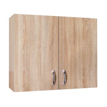 Шкаф для посуды 60 (две двери) с сушкой дуб сонома