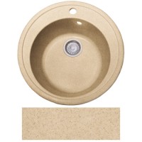 Мойка для кухни искусственный камень FОSТО D51К (390 дробленный миндаль)