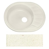 Мойка для кухни искусственный камень FОSТО 58-45 (205 кашемир)