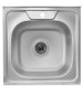 Мойка нержавейка ВЛАДИКС L-406 (500х500) 0.6 mm накладная...