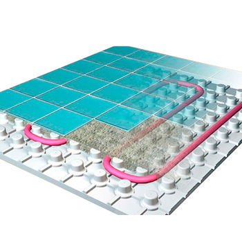 Монтажные маты для укладки теплого пола FT25/45 PEX (800х600), картинка 3 Монтажные маты для укладки теплого пола FT25/45 PEX (800х600), картинка 3