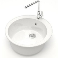 Мойка Браун Z510G31 (белая) BERGG lab.глянцевая