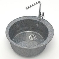 Мойка Браун Z510Q8 (темн.сер) BERGG lab. глянцевая