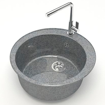 Мойка Браун Z510Q8 (темн.сер) BERGG lab. глянцевая