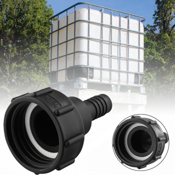 Переходник на еврокуб SANTRADE SM-IBC2020 2' (S60) x 20 мм с прокладкой, картинка 2
