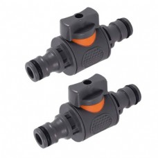 Коннектор для шланга с краном ST SM-M6800-2PCS 2 шт.