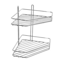 Полка РОССИЯ 'МАРТА-2' угловая (нержавеющая сталь)