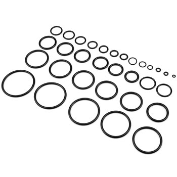 Прокладки сантехнические набор 'САНТЕХНИК' №40 (резиновые кольца 720 шт. 1,5-9 мм), картинка 2