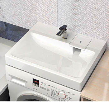 Умывальник ST 'СТАЙЛ 60' над стиральной машиной, картинка 2