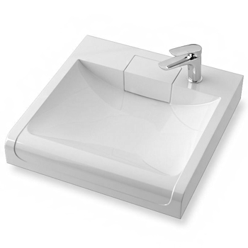 Умывальник ST 'АВРОРА 60' над стиральной машиной (с кронштейном)