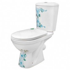 Унитаз-компакт ПКФ ФАРФОР 'КЛЕМАТИС' (ручная роспись)