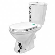 Унитаз-компакт ПКФ ФАРФОР 'ГРАФИКА' (ручная роспись)