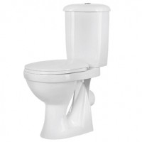 Унитаз-компакт Старый Оскол 'СУПЕРКОМПАКТ ЛЮКС' выпуск ПРЯМОЙ (1 реж.Кнопка ,полипр.SOFT-CLOUSER)