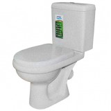 Унитаз-компакт SANTERI 'ВИЗИТ' 1.P405.3.S01.00B.F краповый