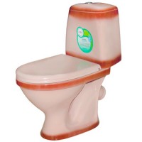 Унитаз-компакт SANTERI 'СОНАТА' 1.P201.2.S07.00B.F цвет бежевый декор