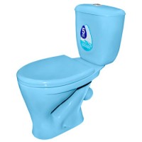 Унитаз-компакт SANTERI 'ВОРОТЫНСКИЙ' 1.P401.7.S06.00B.F цвет голубой